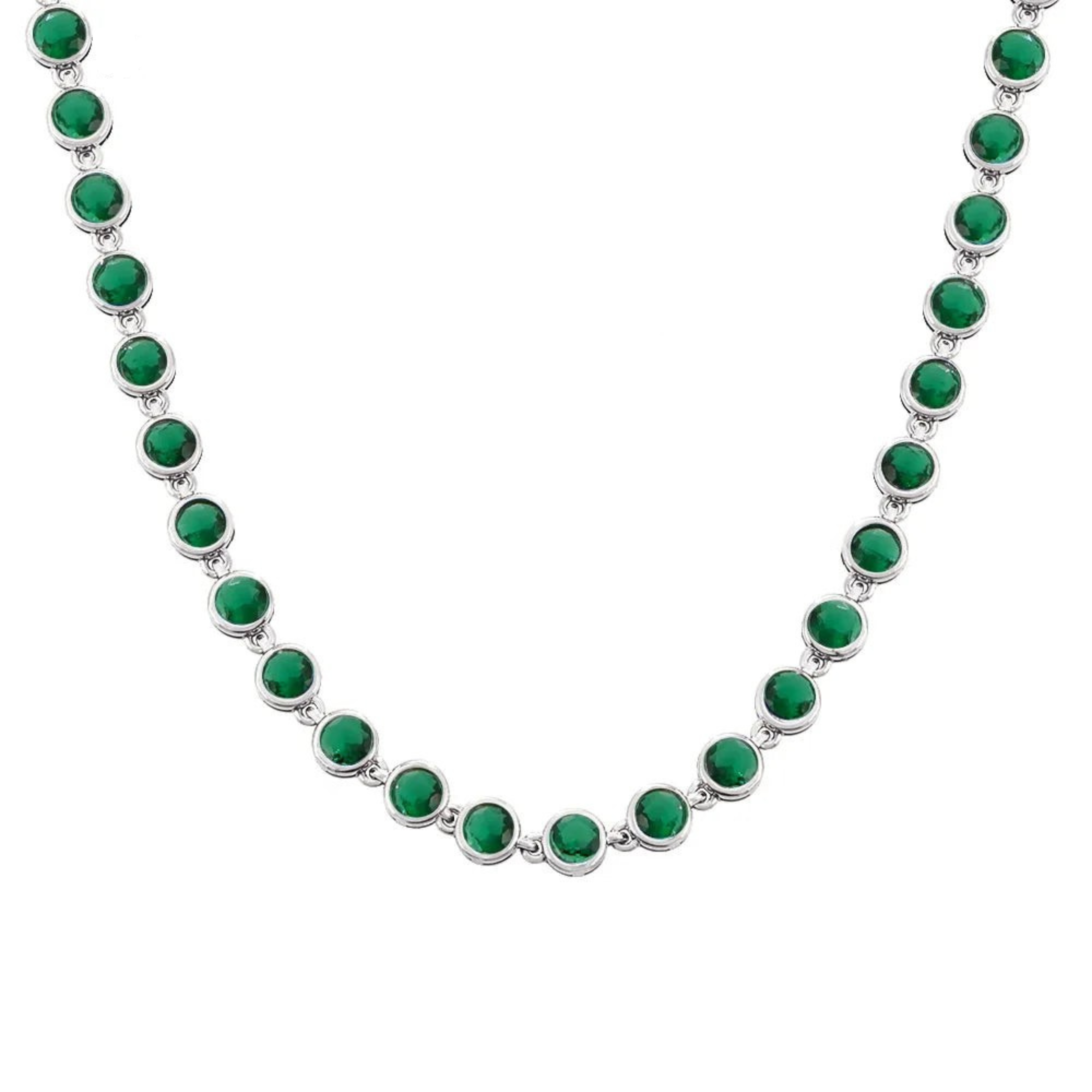 Halskette "GreenShine"