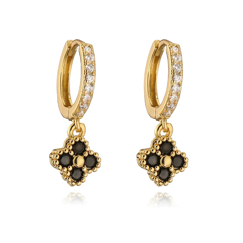 Ohrschmuck "BlackClover"
