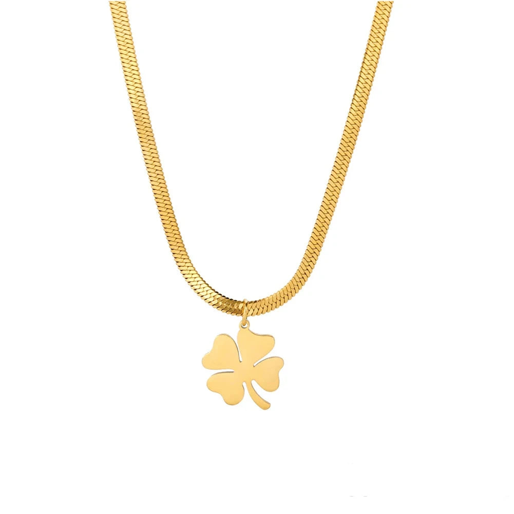 Halskette "Cloverleaf"