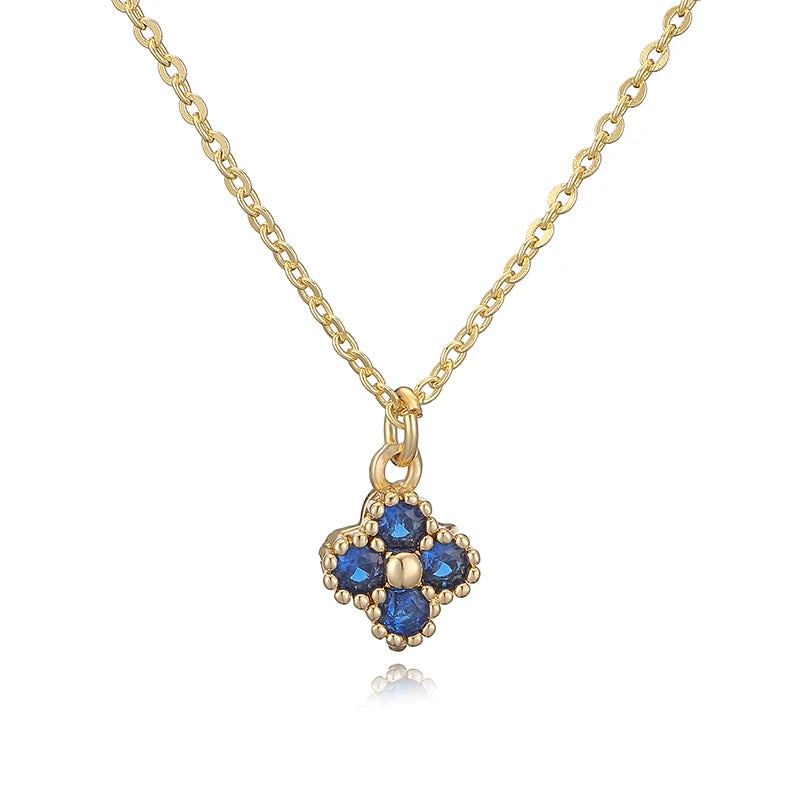 Halskette "BlueCrystal"