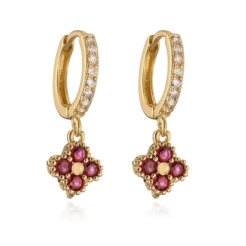 Ohrschmuck "RedClover"